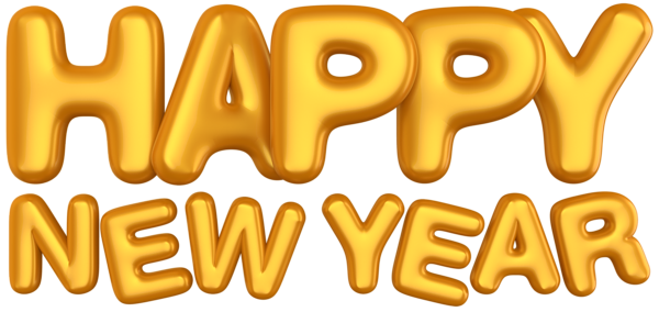 Happy New Year Transparent PNG Image | Gallery Yopriceville - High-Quality Free Images and